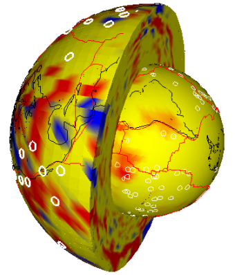 3D whole Earth seismic tomography data.